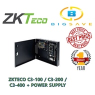 ZKTECO C3-100 / C3-200 / C3-400 CARD PIN NETWORKED ACCESS CONTROL PANEL + POWER SUPPLY
