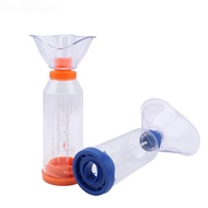 Asthma Inhaler Spacer Fog Cup Canister Sprayer Non-toxic Inhalation Atomizing Accessorie with Mask