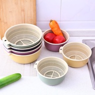 Drain Vegetables Fruits Basket/Draining Basket/ Double Layer Draining Basket/ Strainer/ Kitchen Stra