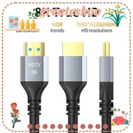 GREATESKOO 8K HDMI 2.1 Cable, 4K@120Hz 8K@60Hz 48Gbps Videos Cable, EARC ARC HDCP Ultra High Speed HDR HDMI-Compatible Cable RTX Video Cable PC Laptop Projector HD TV PS5