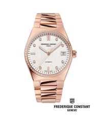 Frederique Constant นาฬิกาข้อมือผู้หญิง Automatic FC-303VD2NHD4B Diamonds Highlife Ladies Watch