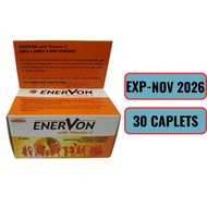 Enervon 30's with Vitamin C Multivitamins Effective for Stronger Immunity