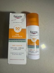 Eucerin Oil Control SPF 50+ 防曬乳 Eucerin優色林防曬霜油清爽臉部防曬霜 OIL CONTROL SUN GEL-CREAM DRY TOUCH SPF50+ 50M