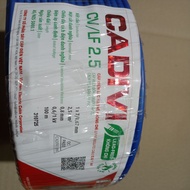Dây cáp điện đơn ruột đồng Cadivi CV 2.5