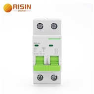 Professional Supply 2P 16Amp 63A AC circuit breaker high quality Solar PV MCB Manufacturer