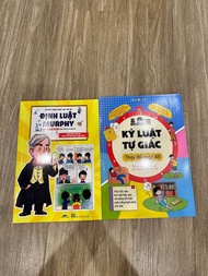 Combo 2 cuốn sách cho bé định luật murphy + kỷ luật tự giác