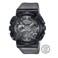 Casio G-Shock GM-110MF-1A Steel Bezel Grey Translucent Resin Band Analog Digital Watch gm110 gm-110 gm-110mf-1adr