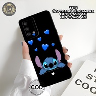 HP Latest OPPO A95/A74 4G Case - Leviora Case - Fashion Stitch Case - OPPO A95/A74 4G Softcase - Pro
