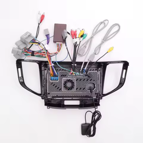 Car Radio For Honda Accord Euro 2008-2015 9" 4+64GB Wireless CarPlay Android Auto Head Unit GPS BT S