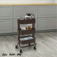 Ikea Kitchen Trolley Ikea Kitchen Trolley Brown Goods Trolley Uk 38 x 28 x 65 Cm