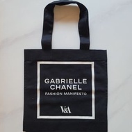 V&amp;A Gabrielle Chanel. Fashion Manifesto black tote bag