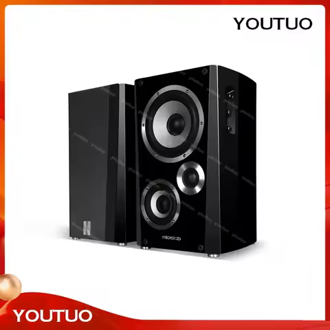 Microlab X5 High Definition Sound Bluetooth Speaker Classic Design Home Theatre Audio System Compati