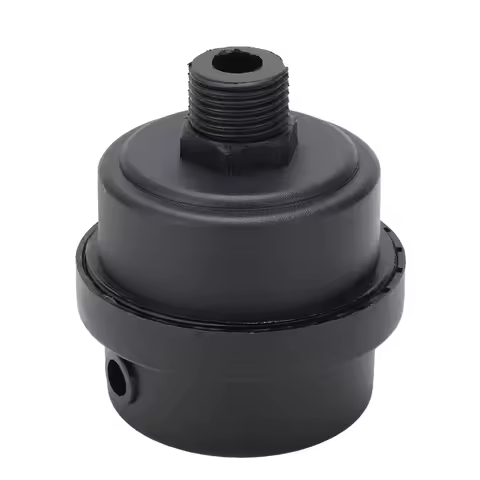 G1/2 Air Filter Filter Muffler Corrosion Resistant Block Dust and Moisture for Silent Oil- Air Compr