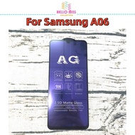 SAMSUNG A06 / SAMSUNG A16 (4G/5G)  AG MATTE + ANTIBLUERAY TEMPERED GLASS SCREEN PROTECTOR