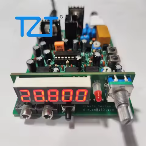 TZT 26.965MHz-27.405MHz 5W POTATO AM Transceiver Kit Shortwave Transceiver CB Radio Kit with Hand Mi