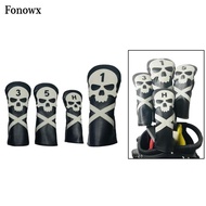 [AbabixaMY] Wood Head Cover Wood Head Cover Golf 1 3 5 UT Covers Replacement Sleeve Protector with S