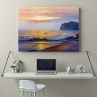 ภาพวาดสีน้ำไร้กรอบ ขนาด 50x70cm. ภาพกรอบลอย