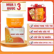 [GIVEAWAY] Korean SOO MIN Colostrum Body Cream for Fast Whitening, Sunscreen, Effective Skin Recover