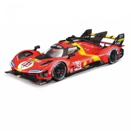 Burago 1: 64 Ferrari 499P Le Man Championship Car No. 51 No. 83 Alloy Car Model