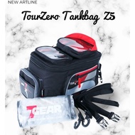 Tankbag tourzeroZ5 7GEAR Motorcycle Tank Bagtank bag Magnetic bag Smartphone Holder Touring Biker Ma
