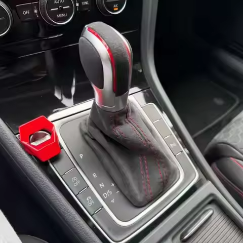 Leather Automatic Transmission Gear Shift Knob Gear Lever Shifter Boot Case Transmission Handle For 