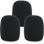 LEFXMOPHY SM57 Windscreen, Mic Foam Replacement for Shure SM57 Vocal Microphone Pop Filter, Black No