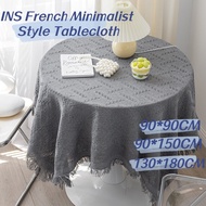 Table Cloth Table mat Kain Meja lapik meja kopi Nordic tassels Dining coffee tables Untuk Kafe 桌布