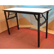 Banquet Table size 45x 150L x 75H cm, strong 32 x 32mm foldable leg, ,Foldable table, Study table