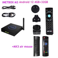 QAZWS [Genuine] 2024 IMETBOX M3 32GB MAX 128GB 8K TV Box hot in Asia Singapore Malaysia Korea Japan 