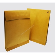 Brown Envelope With Side Expansion Garuda C4 Airplane 9x Length 12 3/4 Inches (250 Sachets)