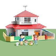 「芃芃玩具」中國地區版Keeppley蠟筆小新系列 小新的家 拼裝積木動漫周邊 售價5999 貨號46733