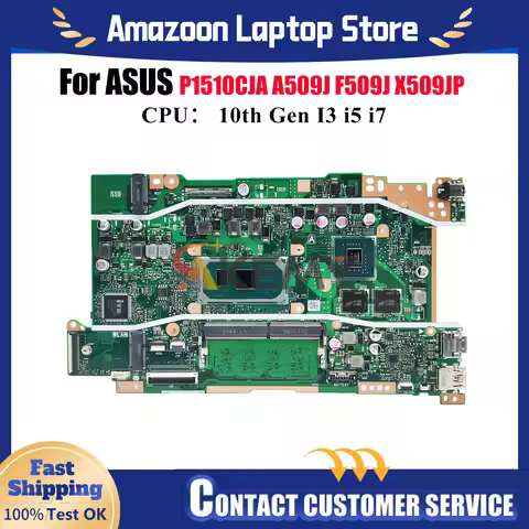 X509JP Laptop Motherboard For ASUS X509JB A409J R409J Y4200J X409J A509J P1510CJA F509J F409J X509JP