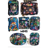 Jujube Tokidoki Minis - Helix/ BRB/ BFF/ Fanny Pack- Camp Toki, Cheering Charm, Hello Kitty Rainbow