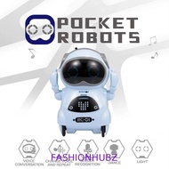 FASHIONHUBZ Talking Interactive Robot, Voice Recognition Singing Dancing Pocket Robot, Recording Com