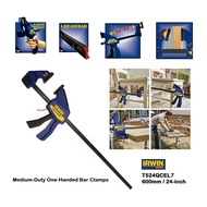 Irwin Quick-Grip 600mm / 24-inch (300lbs / 136kg) Medium Duty Bar Clamps