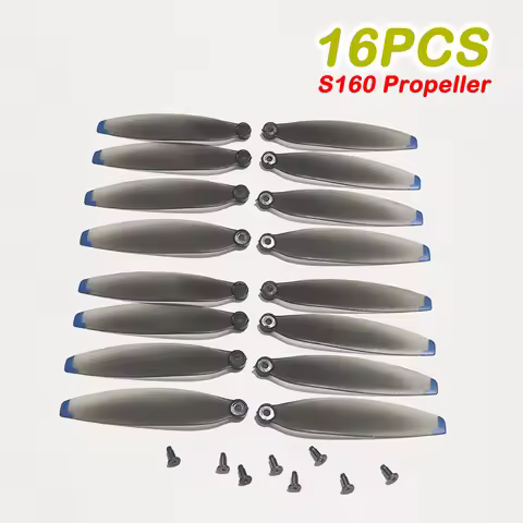 16PCS S160 Propeller Props for FPV Drone S160 Main Blade CW CCW Wing Fan Rotor Part RC Quadcopter S1