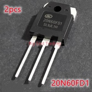 2pcs 20N60FD1 SGT20N60FD1PN TO-3P welding field effect power transistor,guaranteed quality