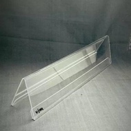 TABLE NAME PLATE 7x30 CM ACRYLIC 2 SIDES ACRYLIC NAME PLATE ACRYLICTAG 7x30 CM