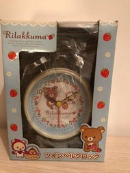 全新絕版,原裝日本制鬆弛熊 Rilakkuma 鬧鐘,時鐘 ，角落生物，反斗奇兵，迪士尼