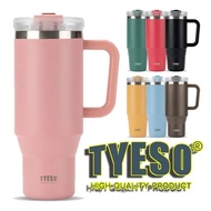 Tyeso Tumbler Original Handle Cup 900ML / 1200ML Tyeso Tumbler Handle Cup Vacuum Cold Cup Stainless 