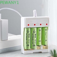 PEWANY1 Battery Charger 3 4 Slot Smart Charger AA Battery Li-ion Battery Auto Stop Charger Convenien