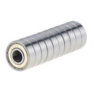 10pcs/lot Double Shielded Miniature High-carbon Steel Single Row 608ZZ ABEC-7 Deep Groove Ball Beari