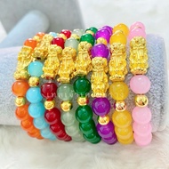 Pixiia Bracelets 7 Colors Birthday Enhancing Money Fortune Charm Trade Work