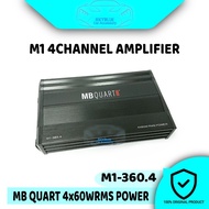 MB QUART M1-360.4  4 CHANNEL AMPLIFIER