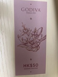 Godiva $50 餅卡