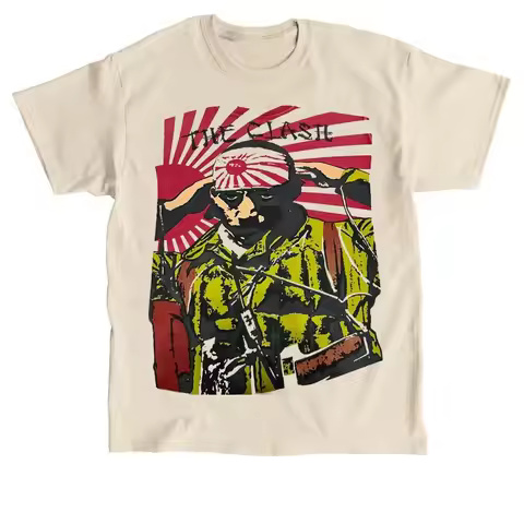 Classic The Clash Tour Gift For Fans S to 5XL Sand T-shirt cotton BTN079