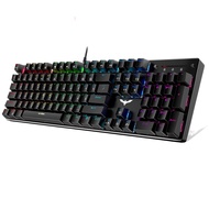 ☎☈Mechanical-Keyboard Gaming HAVIT Blue/red-Switch Us/russian-Version 87/104-Keys USB Wired