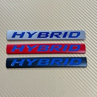 Logo * HYBRID Plate Metal Work Size* 2 x 15 cm Per Piece