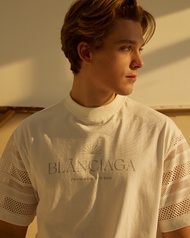 [BLANC.BANGKOK] - BLANCIAGA "เสื้อยืดoversized สกรีนลาย Blanciaga"