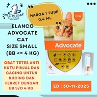 - BAYER ADVOCATE CAT FOR CATS WEIGHT UP TO 4 KG - CAT FLEA & FERRETS MEDICINE